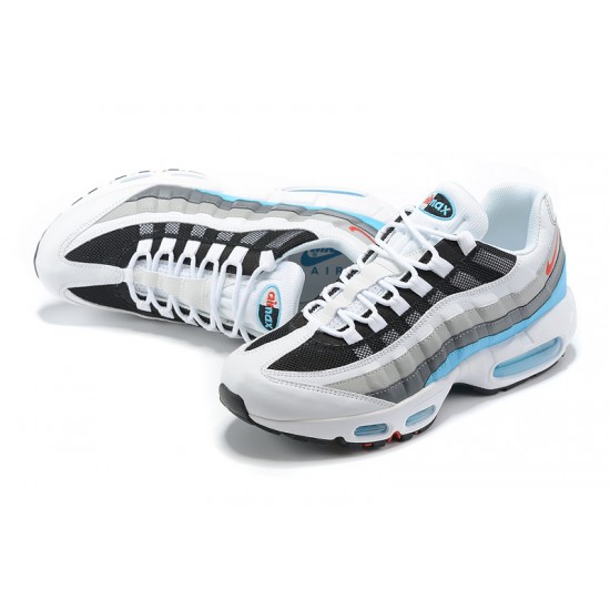 Scarpe Air Max 95 TT Bianco Rosso Nero CV6971-100 Uomo