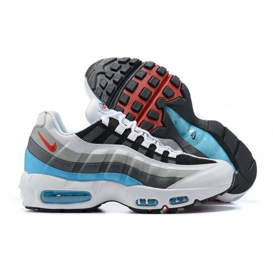 Scarpe Air Max 95 TT Bianco Rosso Nero CV6971-100 Uomo