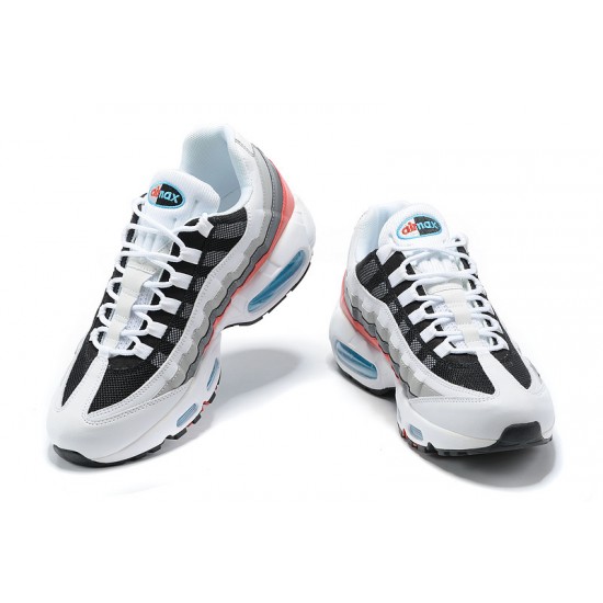 Scarpe Air Max 95 TT Bianco Rosso Nero CV6971-100 Uomo