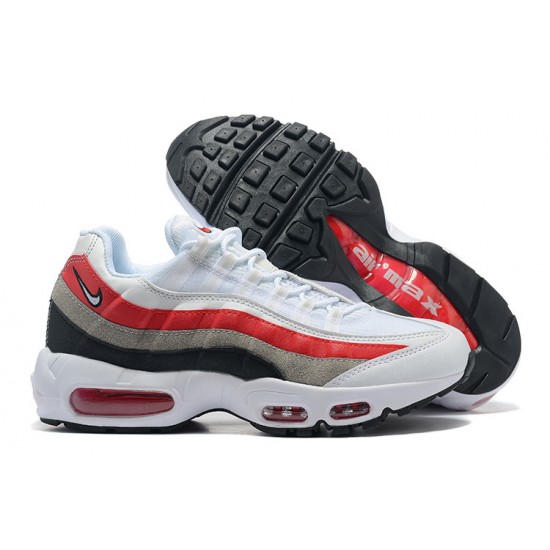 Scarpe Air Max 95 TT Bianco Rosso DQ3430-001 Uomo