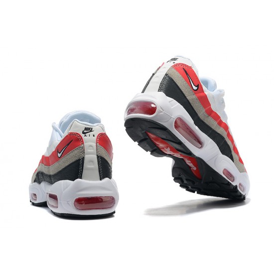 Scarpe Air Max 95 TT Bianco Rosso DQ3430-001 Uomo