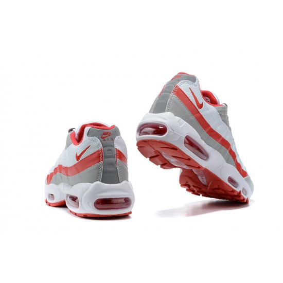 Scarpe Air Max 95 TT Bianco Rosso and Grigio Uomo