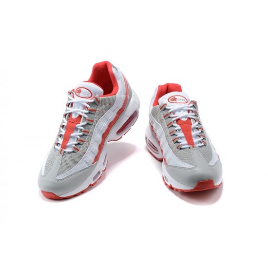 Scarpe Air Max 95 TT Bianco Rosso and Grigio Uomo