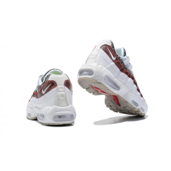 Scarpe Air Max 95 TT Bianco and Rosso Uomo