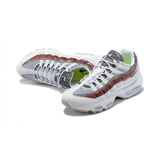 Scarpe Air Max 95 TT Bianco and Rosso Uomo