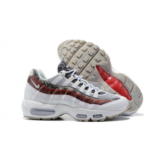 Scarpe Air Max 95 TT Bianco and Rosso Uomo