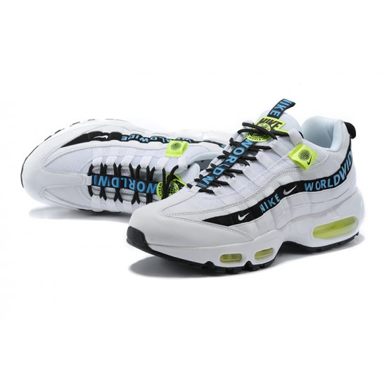 Scarpe Air Max 95 TT Worldwide Pack Bianco Nero CT0248-100 Uomo