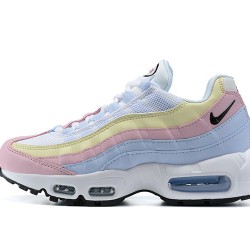 Scarpe Air Max 95 TT Blu Giallo Rosa Donna