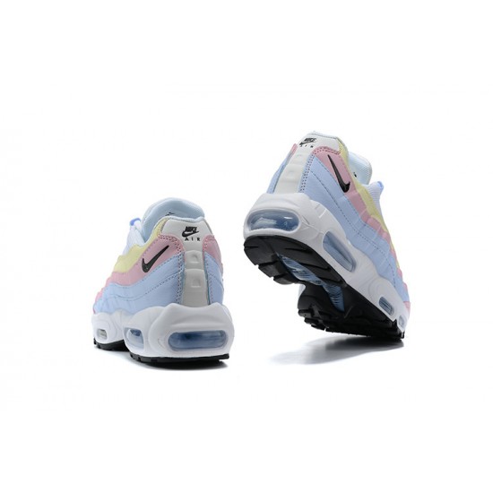 Scarpe Air Max 95 TT Blu Giallo Rosa Donna