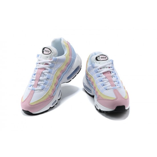 Scarpe Air Max 95 TT Blu Giallo Rosa Donna