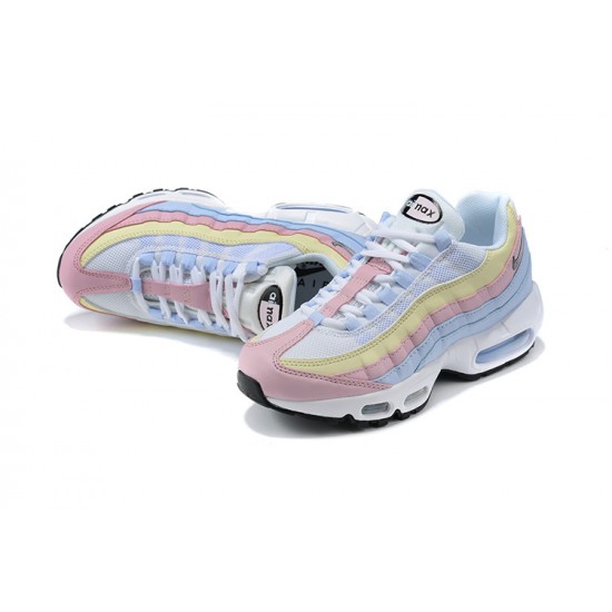 Scarpe Air Max 95 TT Blu Giallo Rosa Donna