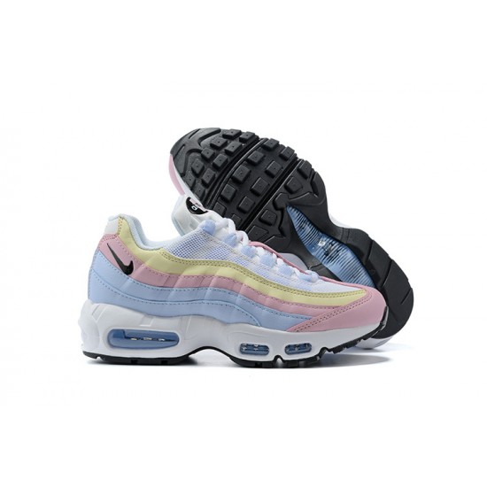 Scarpe Air Max 95 TT Blu Giallo Rosa Donna