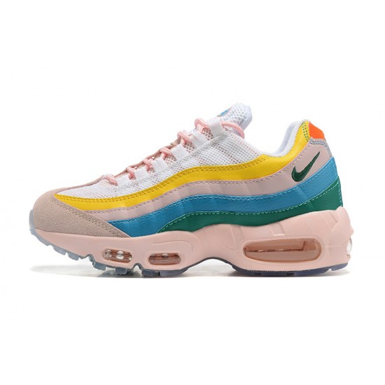 Scarpe Air Max 95 TT Giallo Rosa Bianco DQ9323-200 Donna