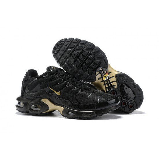 Scarpe Air Max Plus Tn Nero Oro 852630-001 Uomo