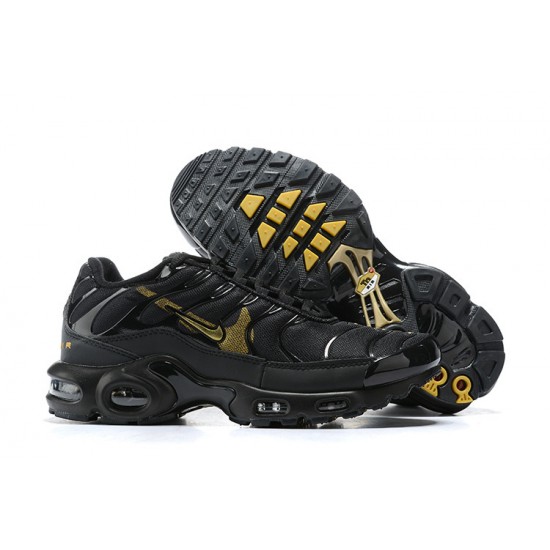 Scarpe Air Max Plus Tn Nero Oro Uomo