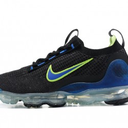 Scarpe Air VaporMax 2021 Flyknit Nero Verde and Blu Donna/Uomo