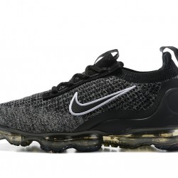 Scarpe Air VaporMax 2021 Flyknit Nero Grigio DC9394-001 Donna/Uomo