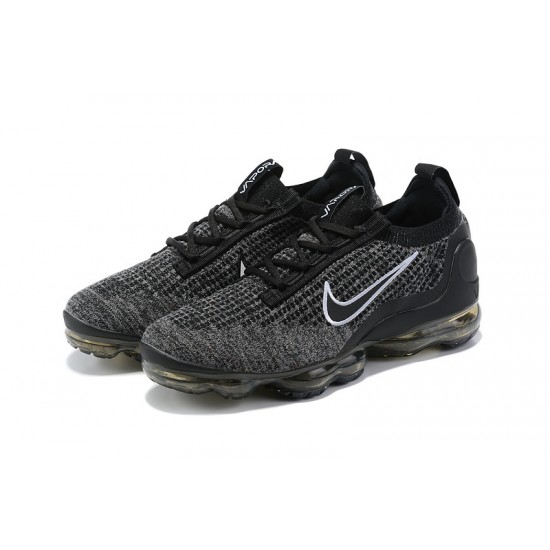 Scarpe Air VaporMax 2021 Flyknit Nero Grigio DC9394-001 Donna/Uomo