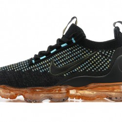 Scarpe Air VaporMax 2021 Flyknit Nero Arancia Donna/Uomo