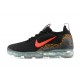 Scarpe Air VaporMax 2021 Flyknit Nero Rosso Donna/Uomo