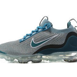 Scarpe Air VaporMax 2021 Flyknit Blu Grigio DC9394-400 Donna/Uomo