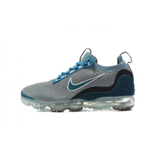 Scarpe Air VaporMax 2021 Flyknit Blu Grigio DC9394-400 Donna/Uomo