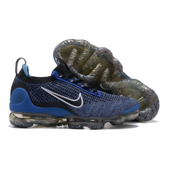 Scarpe Air VaporMax 2021 Flyknit Blu Grigio DH4086-400 Donna/Uomo