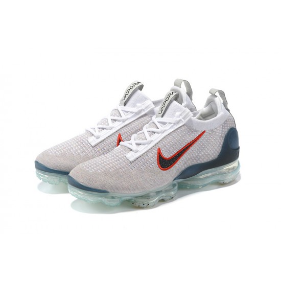 Scarpe Air VaporMax 2021 Flyknit Blu Rosso DC9454-100 Donna/Uomo