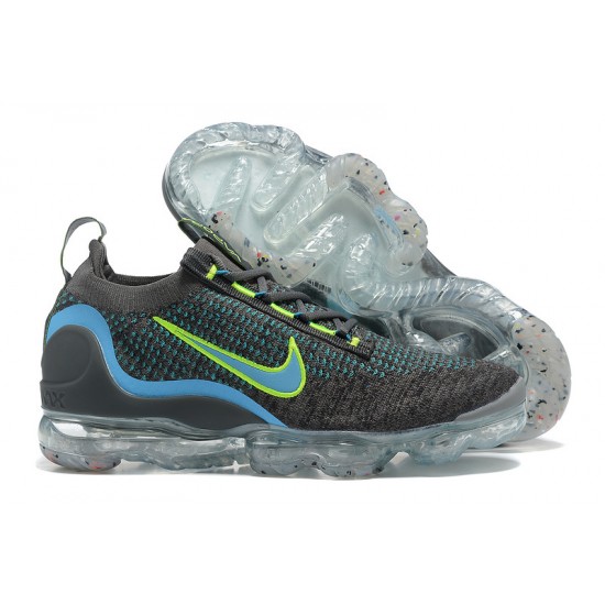 Scarpe Air VaporMax 2021 Flyknit Grigio Blu DB1550-001 Donna/Uomo