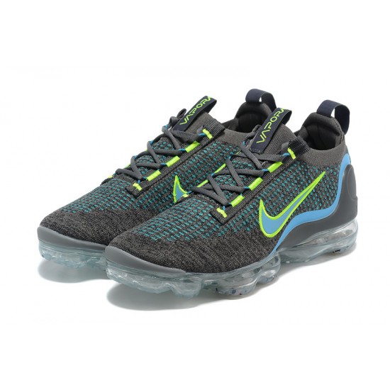 Scarpe Air VaporMax 2021 Flyknit Grigio Blu DB1550-001 Donna/Uomo