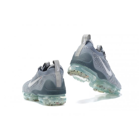 Scarpe Air VaporMax 2021 Flyknit Grigio Blu DH4084-400 Donna/Uomo