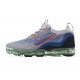 Scarpe Air VaporMax 2021 Flyknit Grigio Blu DX3368-700 Donna/Uomo