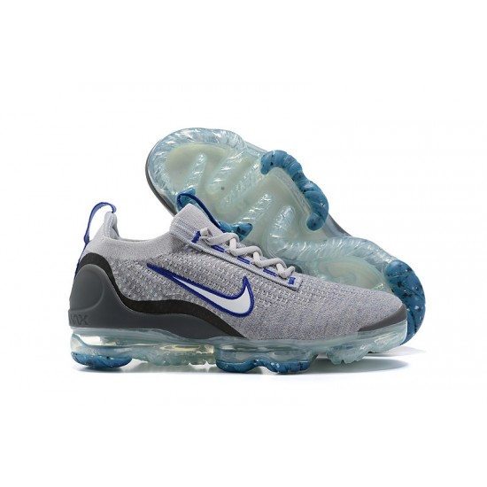 Scarpe Air VaporMax 2021 Flyknit Grigio Blu Donna/Uomo