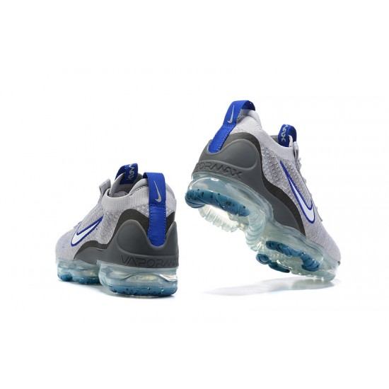 Scarpe Air VaporMax 2021 Flyknit Grigio Blu Donna/Uomo