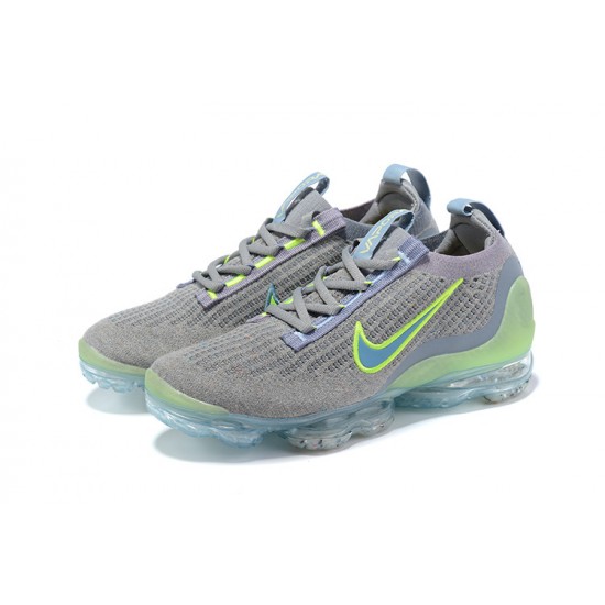 Scarpe Air VaporMax 2021 Flyknit Grigio Verde DH4084-003 Donna/Uomo