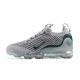 Scarpe Air VaporMax 2021 Flyknit Grigio Verde DN3074-001 Donna/Uomo