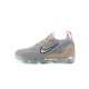 Scarpe Air VaporMax 2021 Flyknit Grigio Arancia DH4084-002 Donna/Uomo