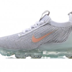 Scarpe Air VaporMax 2021 Flyknit Grigio Arancia DH4090-002 Donna/Uomo