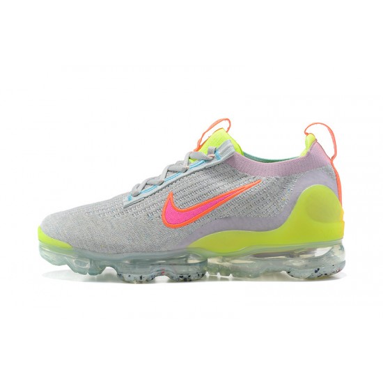 Scarpe Air VaporMax 2021 Flyknit Grigio Rosa DH4088-002 Donna/Uomo