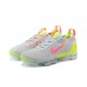 Scarpe Air VaporMax 2021 Flyknit Grigio Rosa DH4088-002 Donna/Uomo