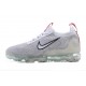 Scarpe Air VaporMax 2021 Flyknit Grigio Rosso DB1550-003 Donna/Uomo