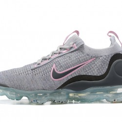 Scarpe Air VaporMax 2021 Flyknit Rosa Grigio DB1550-004 Donna/Uomo