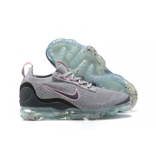 Scarpe Air VaporMax 2021 Flyknit Rosa Grigio DB1550-004 Donna/Uomo