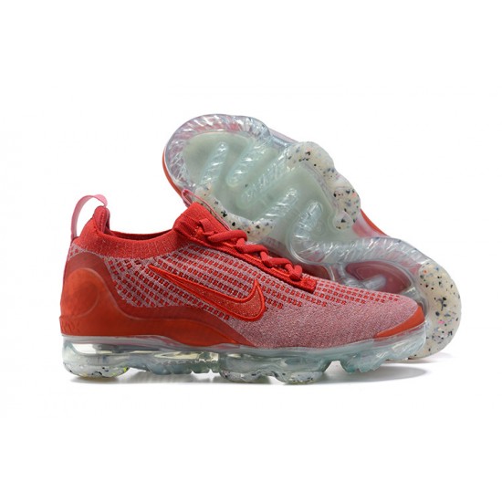 Scarpe Air VaporMax 2021 Flyknit Rosso DC4112-800 Donna/Uomo