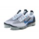 Scarpe Air VaporMax 2021 Flyknit Bianco Blu DM0025-001 Donna/Uomo