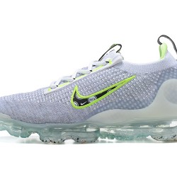 Scarpe Air VaporMax 2021 Flyknit Bianco Grigio DB1550-005 Donna/Uomo