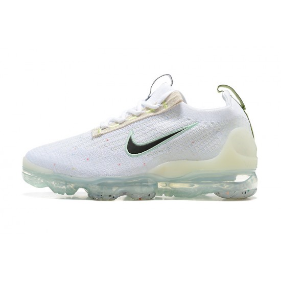 Scarpe Air VaporMax 2021 Flyknit Bianco and Nero Donna/Uomo