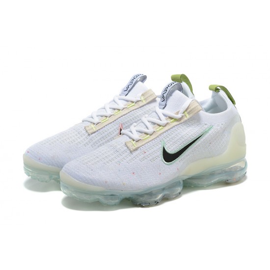 Scarpe Air VaporMax 2021 Flyknit Bianco and Nero Donna/Uomo