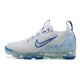 Scarpe Air VaporMax 2021 Flyknit Bianco and Blu Donna/Uomo