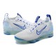 Scarpe Air VaporMax 2021 Flyknit Bianco and Blu Donna/Uomo